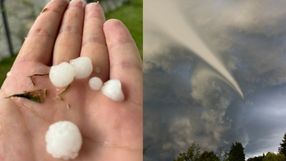 Grad i trąba powietrzna