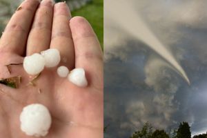 Grad i trąba powietrzna
