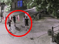 Kadr z nagrania z monitoringu 