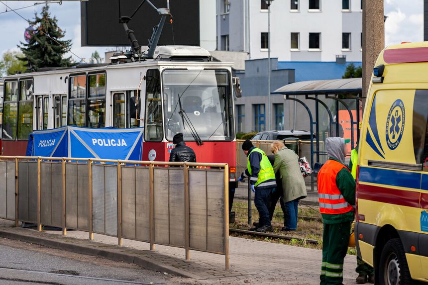 Przystanek tramwajowy przy ul. Fordońskiej w Bydgoszczy