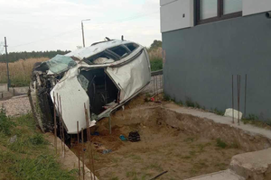 wypadek w miejscowości Jastrząb na Mazowszu