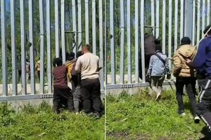 Imigranci na granicy