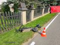 Wypadek w Bustryku. Nie żyje 16-latek, który jechał hulajnogą na praktyki