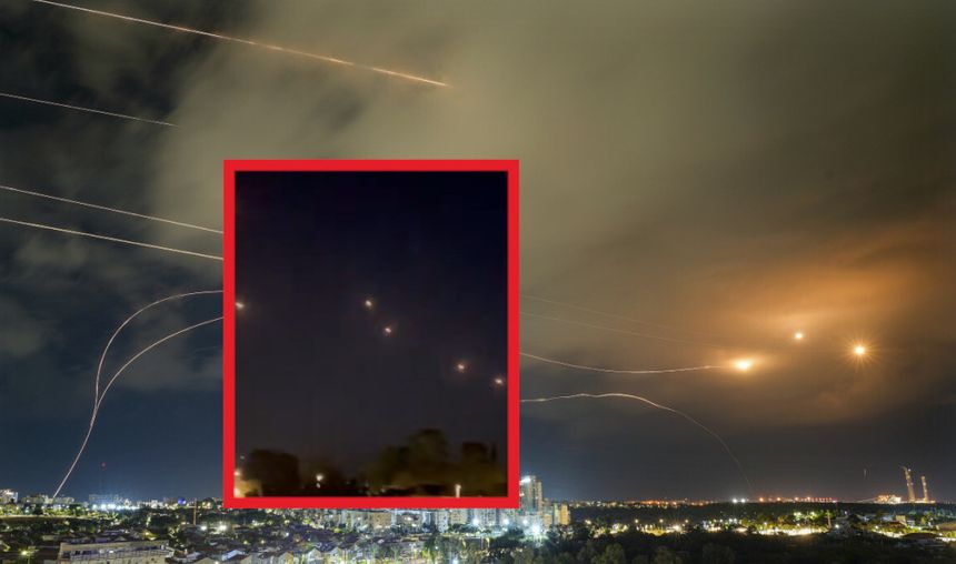 Atak rakietowy na Izrael