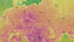 Mapa temperatury w Europie