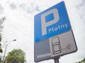 Znak parking płatny
