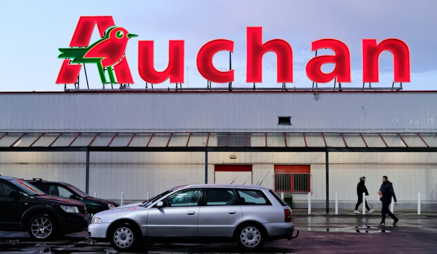 sklep Auchan budynek