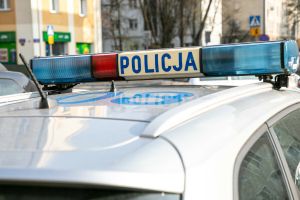 Policja zatrzymała kierowcę ciężarówki