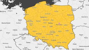 Mapa ostrzeżeń IMGW