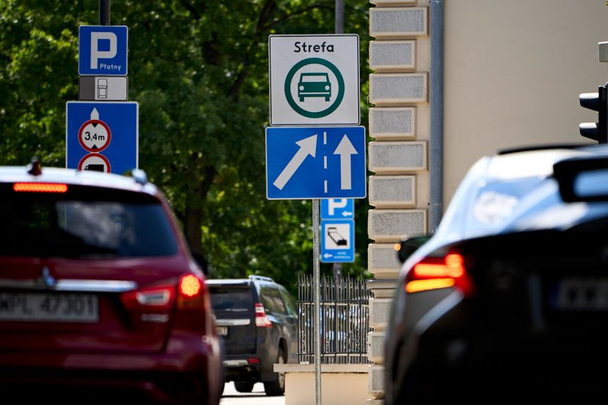 Znak Strefy Czystego Transportu