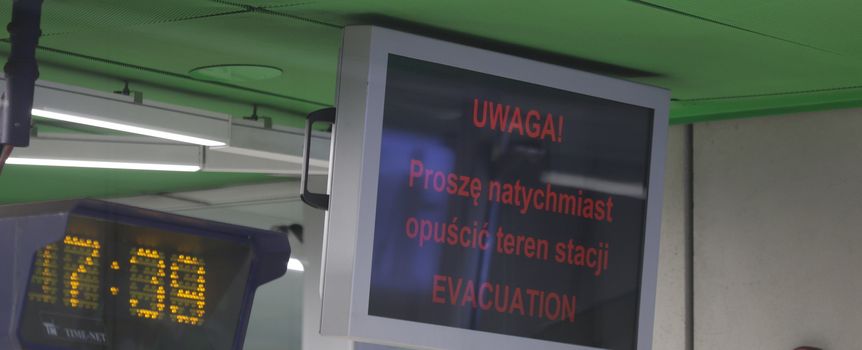 Pożar w metrze