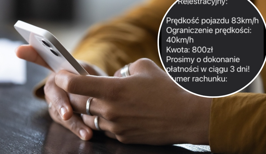 fałszywe SMS