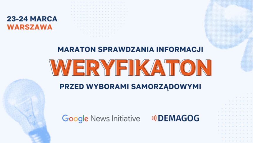Demagog organizuje maraton weryfikowania informacji. Można wygrać 10 tysięcy zł