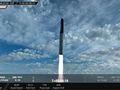 Start rakiety Starship