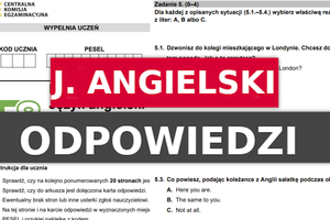 ODPOWIEDZI: egzamin ósmoklasisty z angielskiego 2024