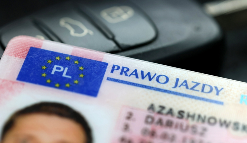 prawo jazdy dokument 