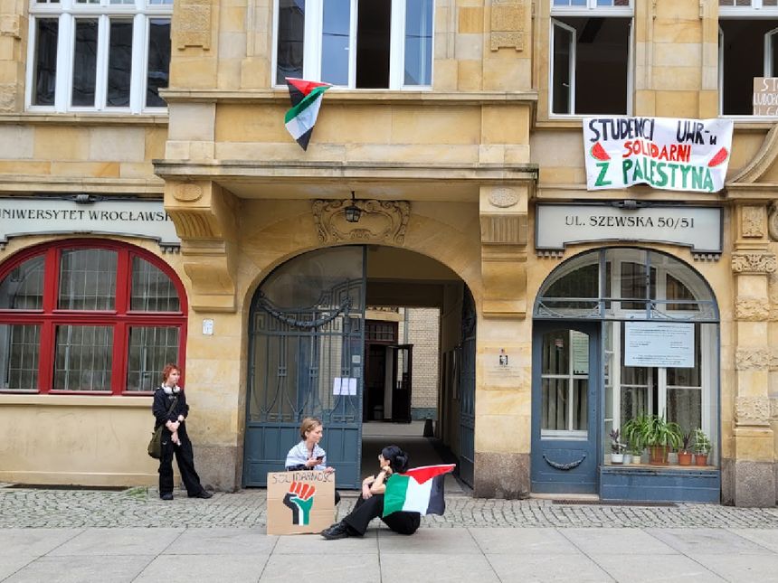 Strajk okupacyjny we Wrocławiu
