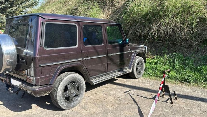 Promieniujące auto na polsko-ukraińskiej granicy