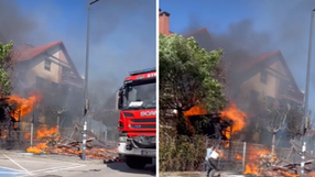 Pożar we Wrocławiu