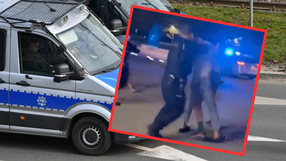 Bójka z policjantami na Bulwarach Wiślanych