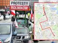 Protest rolników w Warszawie