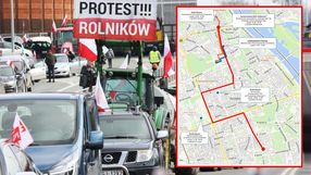 Protest rolników w Warszawie