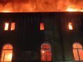 Pożar w zabytkowym pałacu we Wrocławiu