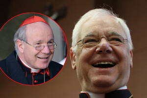 Kardynałowie Gerhard Ludwig Müller i Christoph Schönborn