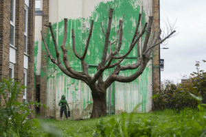 Nowy mural Banksy'ego