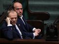 Donald Tusk i Borys Budka