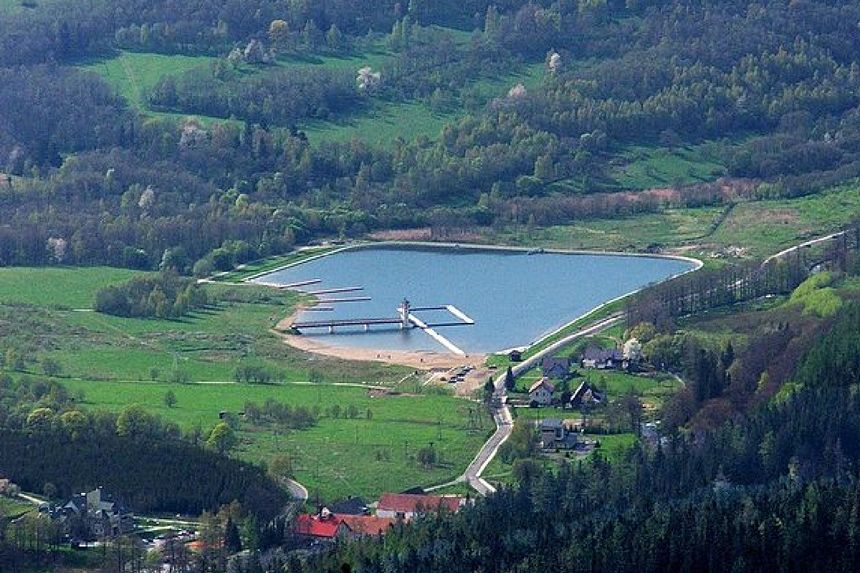 Zalew w Starej Morawie