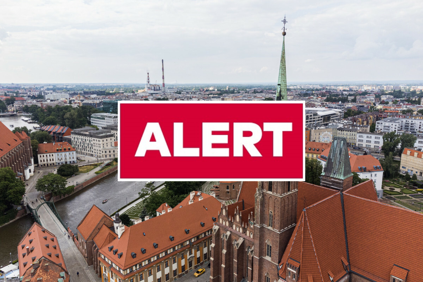 Alert we Wrocławiu