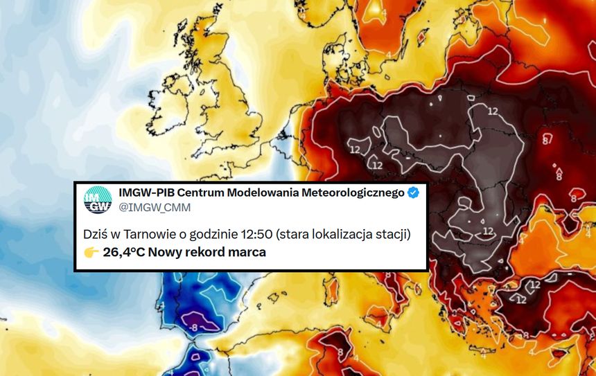 rekord temperatury