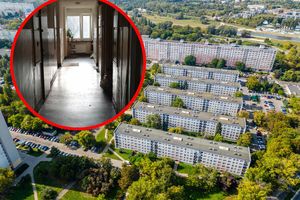 Osiedle i klatka schodowa