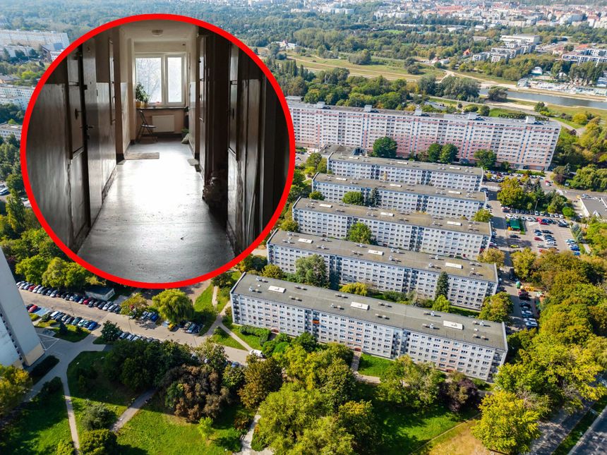 Osiedle i klatka schodowa