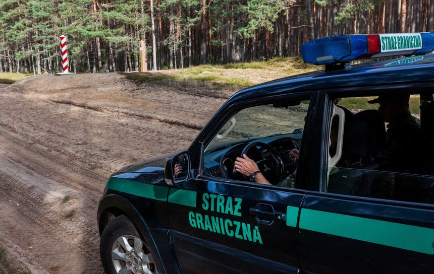 Granica polsko-białoruska, migrantka urodziła dziecko