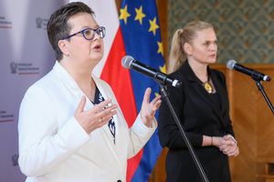 Katarzyna Lubnauer i Barbara Nowacka
