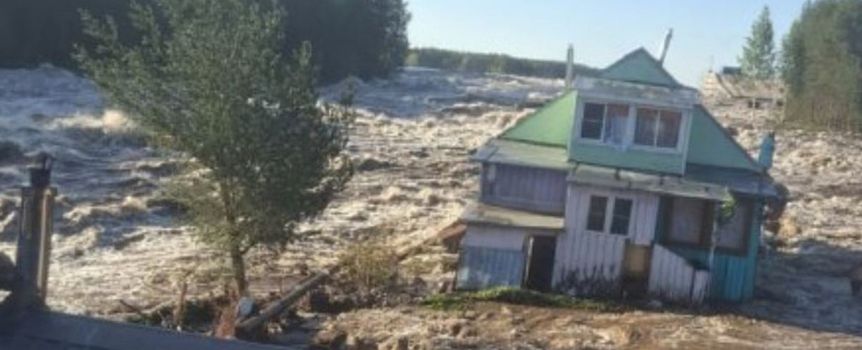 Karelia pęknięta tama
