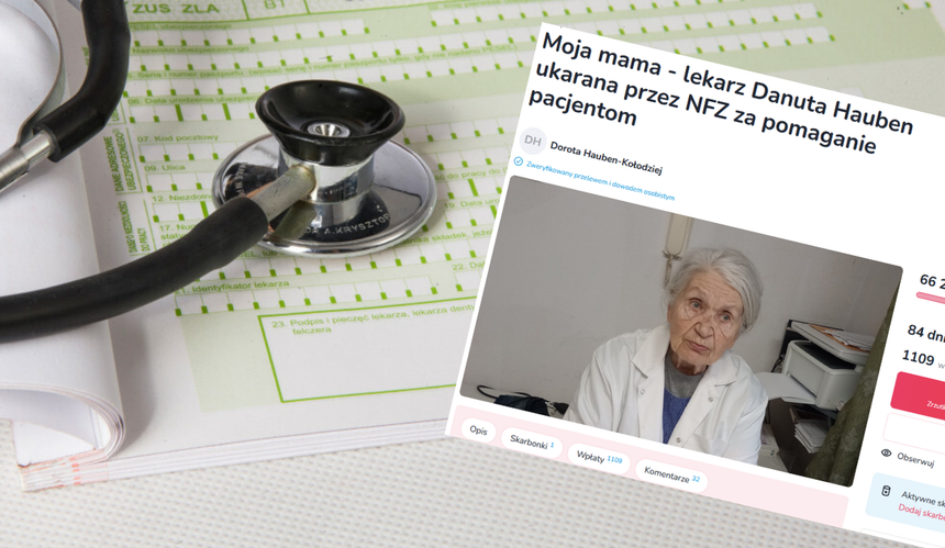 Kara od NFZ dla 86-letniej lekarki
