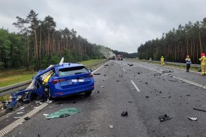 Wypadek pod Bełchatowem