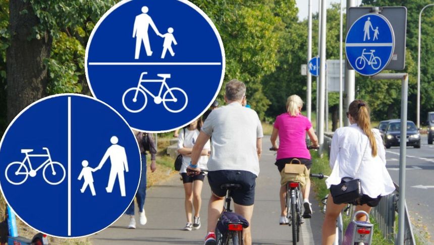 Piesi i rowerzyści