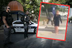 Policja na ulicach Jerozolimy