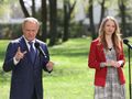 Donald Tusk i Agnieszka Dziemianowicz-Bąk
