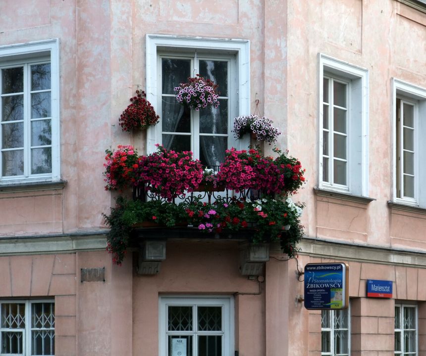 Balkon w Warszawie