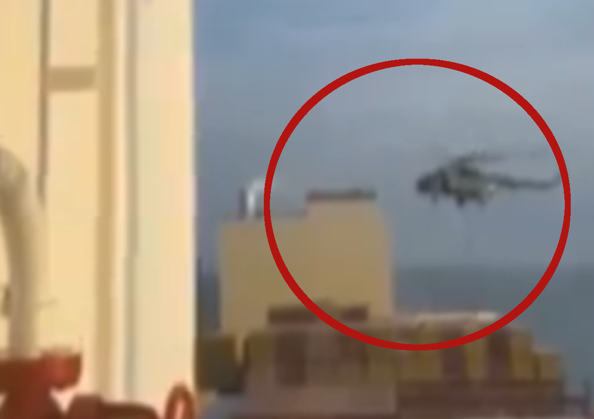 Iran przejął statek Izraela