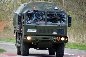 Wypadek żołnierzy przy granicy z Białorusią