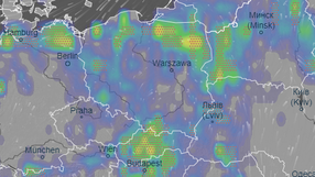 mapa burzowa