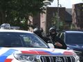 Holenderska policja patroluje ulice przed sądem
