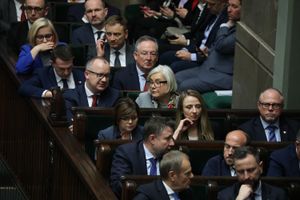 rząd w ławach sejmowych