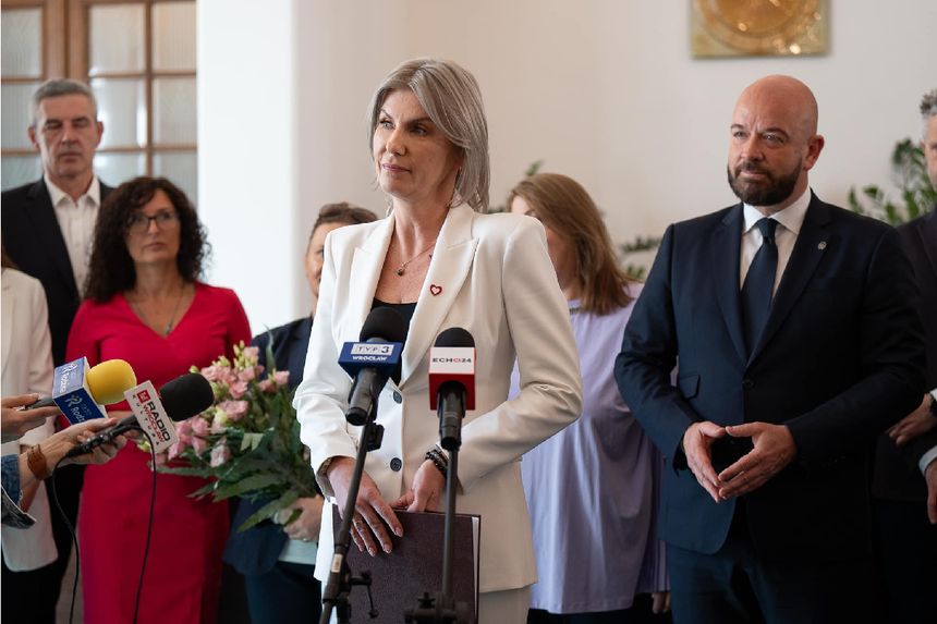 Jacek Sutryk i Renata Granowska